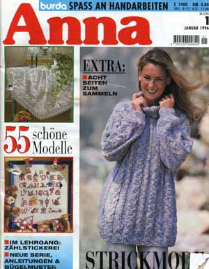 Anna 1996 Januar Lehrgang: Zhlstickerei
